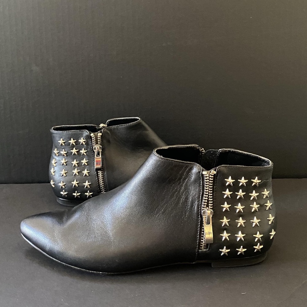 Star Studded Ankle Boots Size 39